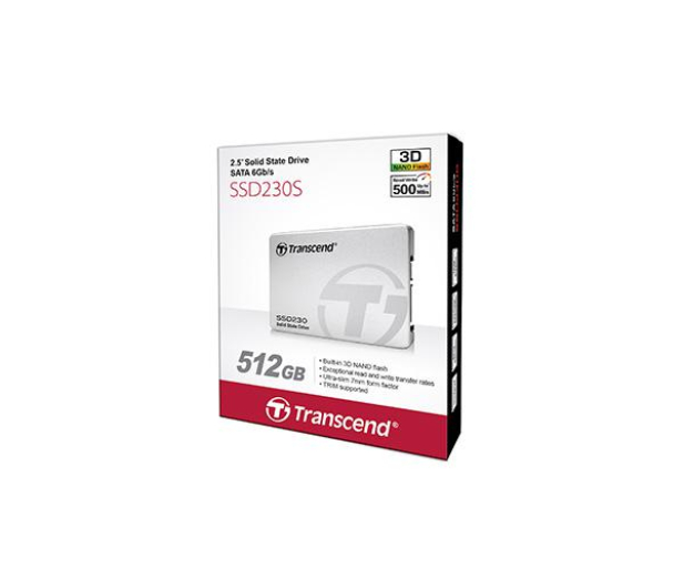 Transcend 512GB 2,5" SATA SSD 230S - 371102 - zdjęcie 2